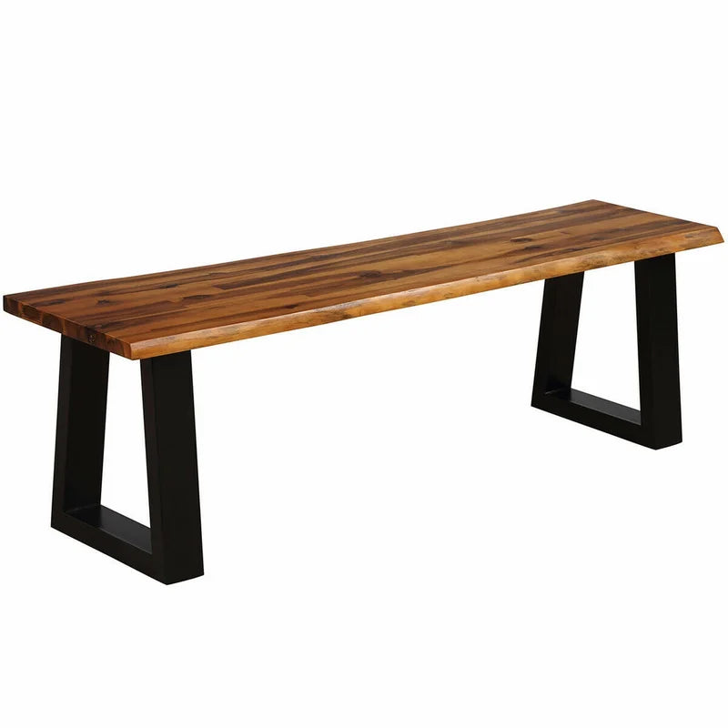 Hamraaz Solid Wood Bench - Wooden Bazar