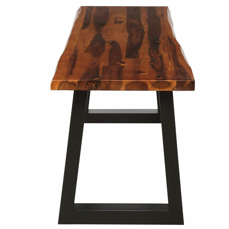 Hamraaz Solid Wood Bench - Wooden Bazar