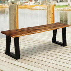 Hamraaz Solid Wood Bench - Wooden Bazar