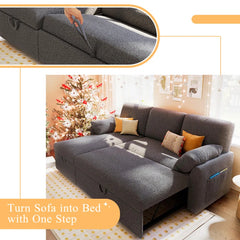 New Trendy 3-seater Sectional Upholster Sofa - Wooden bazar