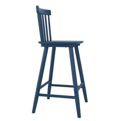 Baggetto Swivel Solid Wood Counter and bar Stool