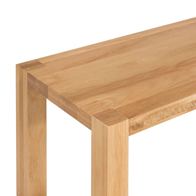 Mahino Solid Oak Bench -Wooden Bazar