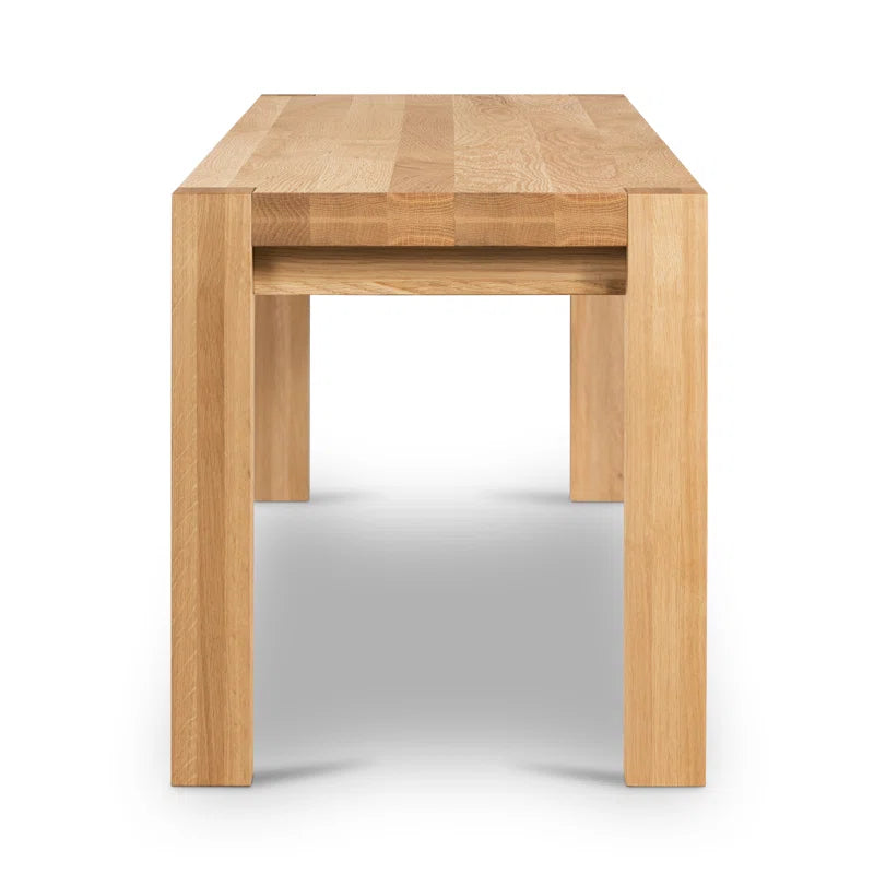 Mahino Solid Oak Bench -Wooden Bazar