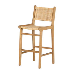 Balkas Swivel Rattan Counter and bar Stool