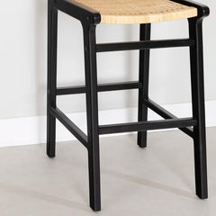 Balkas Swivel Rattan Counter and bar Stool