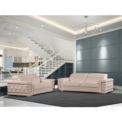 Bantiz 2 - Piece Leather Living Room Set Luxury Sofa Set
