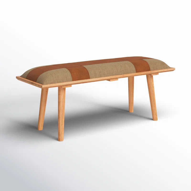 Nisolated Modern Bench - Wooden Bazar