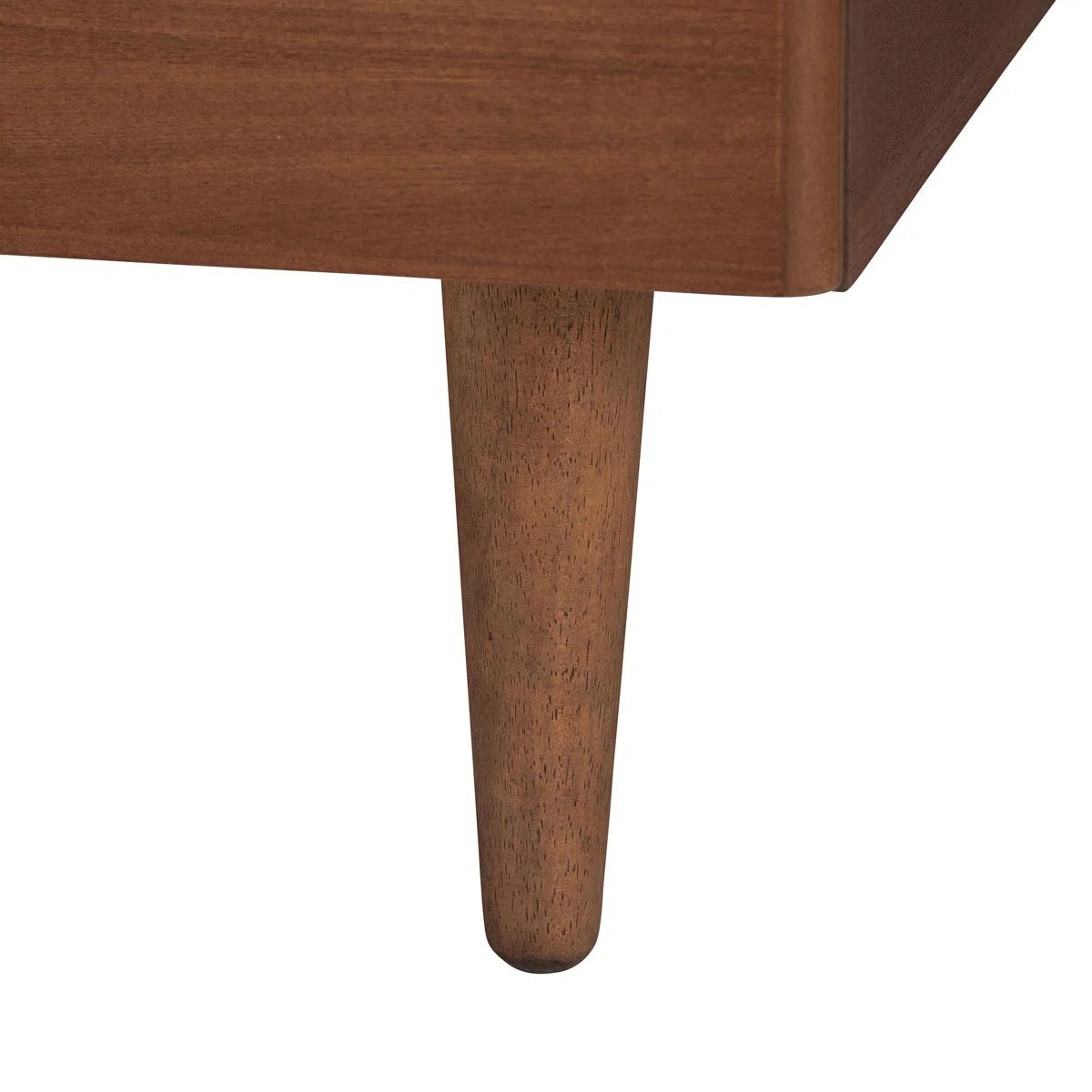 Mid-Century Platform Bed – Sleek Design with Timeless Appeal