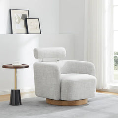 Varityy Swivel Barrel Chair Modern Living - Wooden Bazar