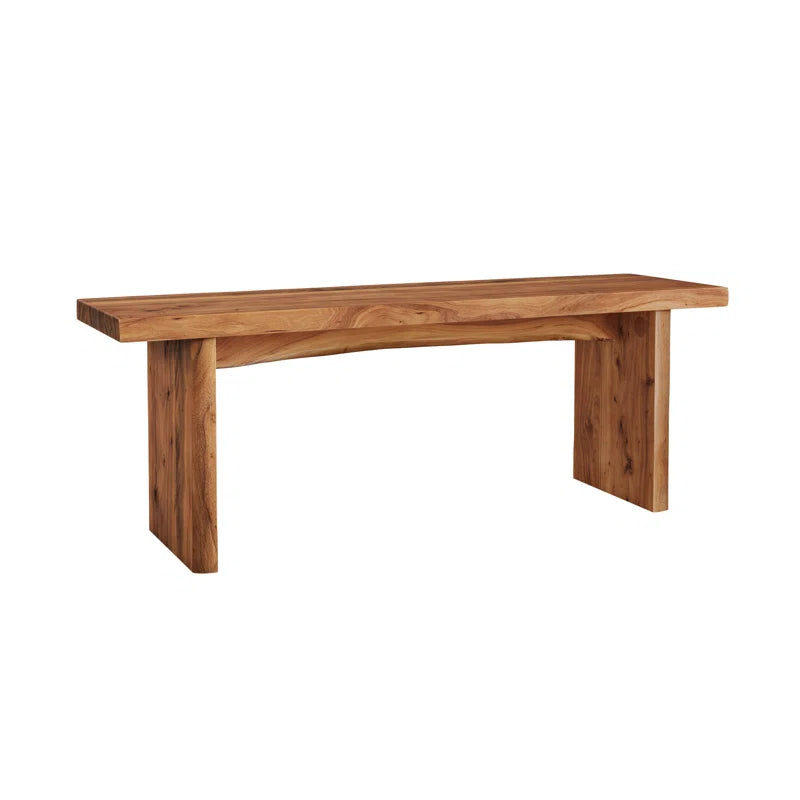 Lanister  Solid Wood Bench - Wooden Bazar