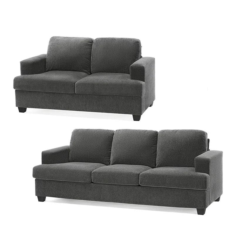 Berlindeo 2 - Piece Living Room Luxury Sofa Set