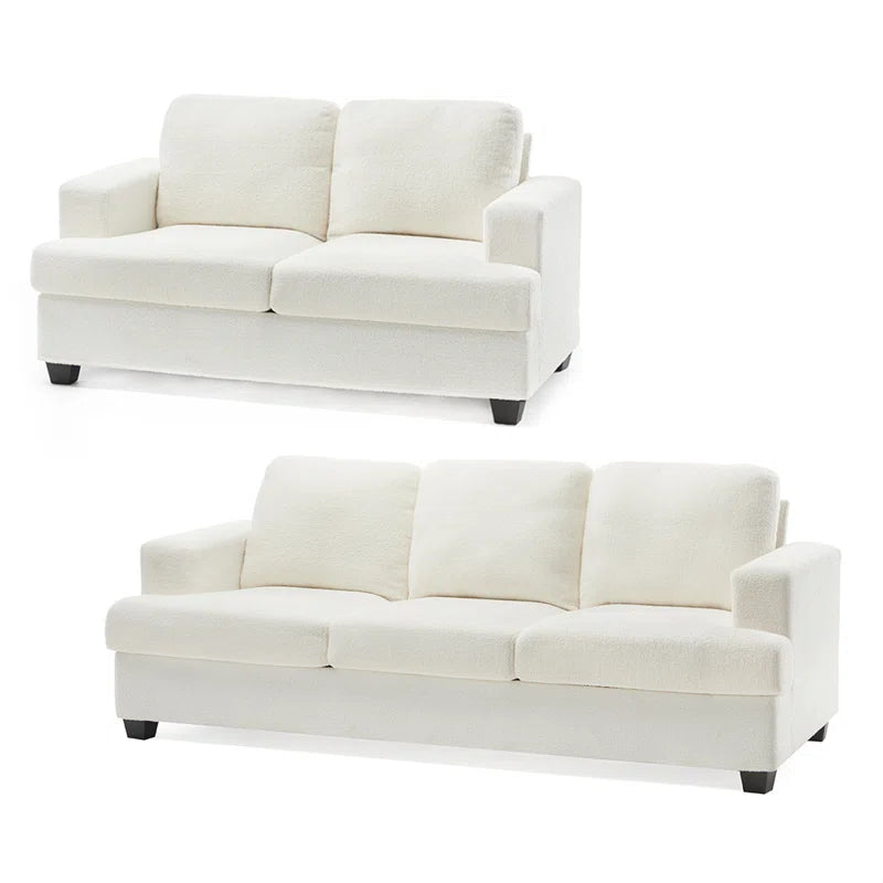 Berlindeo 2 - Piece Living Room Luxury Sofa Set