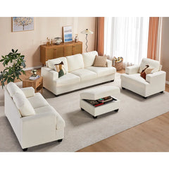 Berlindeo 2 - Piece Living Room Luxury Sofa Set