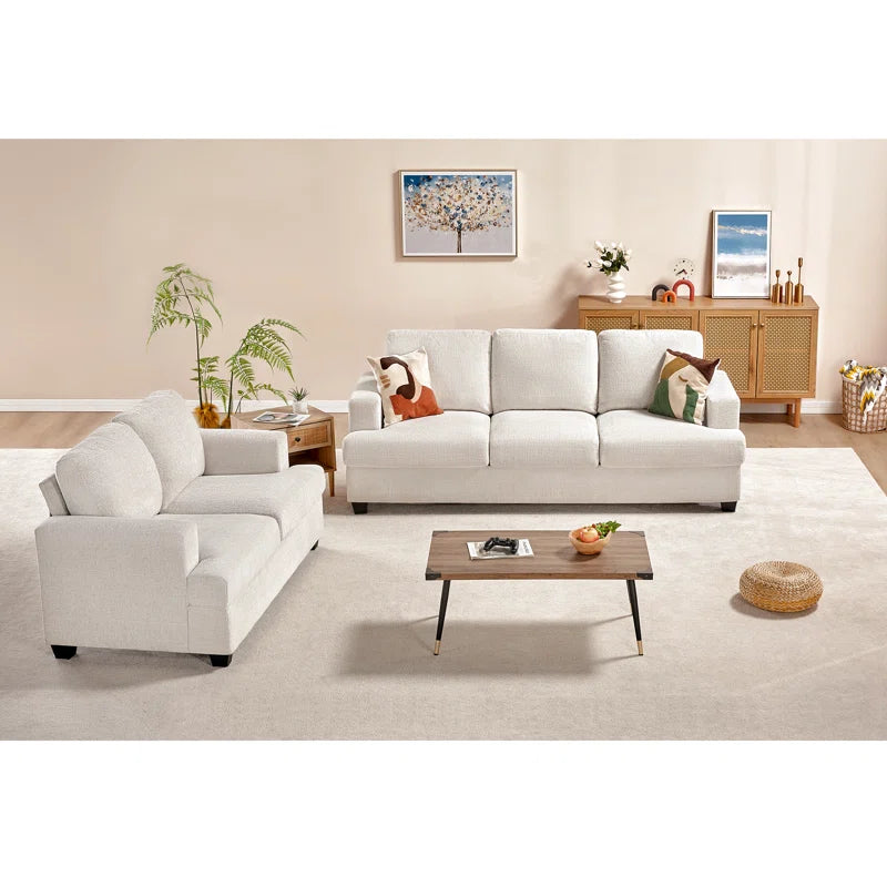 Berlindeo 2 - Piece Living Room Luxury Sofa Set