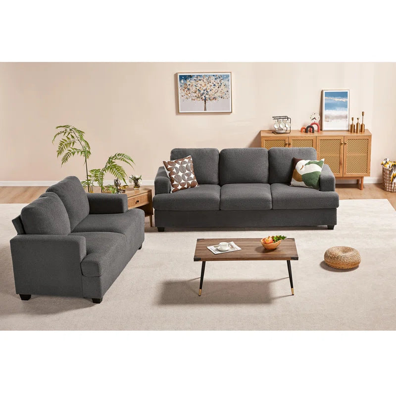 Berlindeo 2 - Piece Living Room Luxury Sofa Set