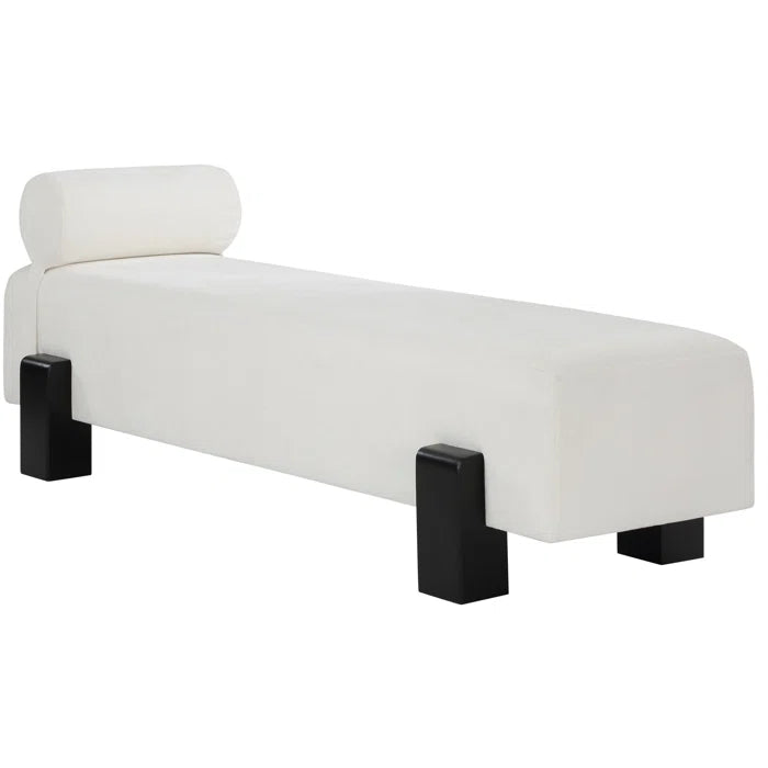 Dennilie Fabric Upholstered Bench - Wooden Bazar