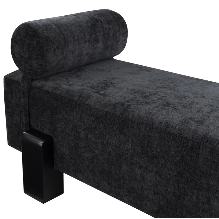 Dennilie Fabric Upholstered Bench - Wooden Bazar