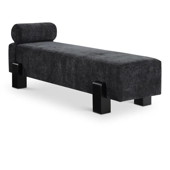 Dennilie Fabric Upholstered Bench - Wooden Bazar