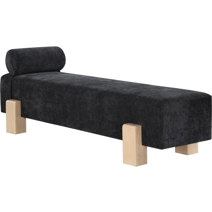 Dennilie Fabric Upholstered Bench - Wooden Bazar