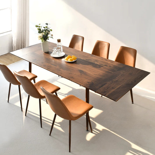 Arkiy Modern 8 Seater extendable Dining Table - Wooden bazar