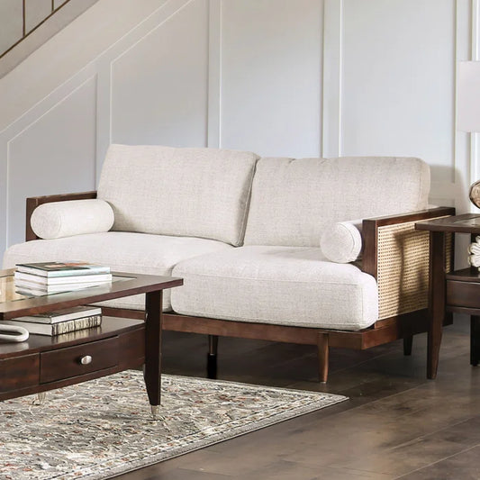 Upholstered Loveseat – Comfortable 2-Seater Sofa