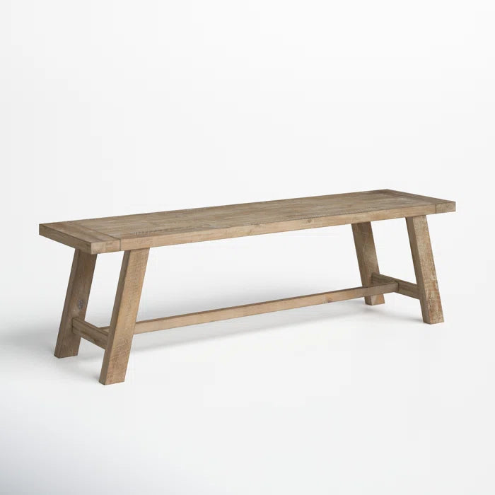 Manker Wooden Bench - Wooden Bazar