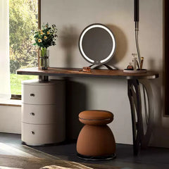 Shalesh Black Walnut Solid Wood High-Grade Dressing Table