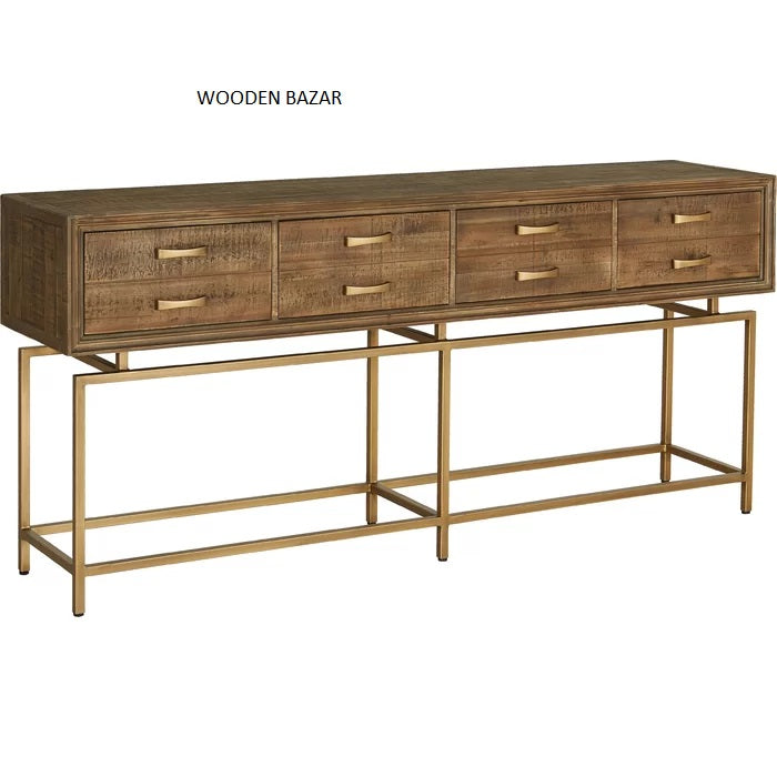 Blanche Console Table - Wooden Bazar