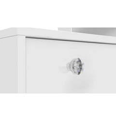 Labus Large Modern Makeup Vanity Table - Wooden Bazar