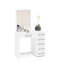 Ellavya Modern Makeup Vanity Table - Wooden Bazar