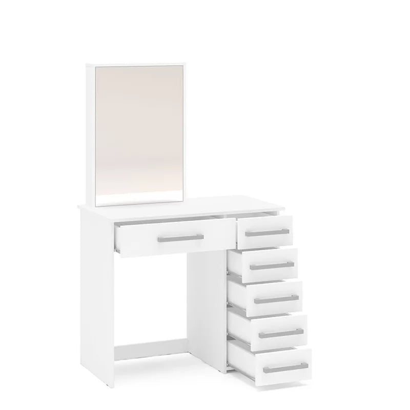 Ellavya Modern Makeup Vanity Table - Wooden Bazar
