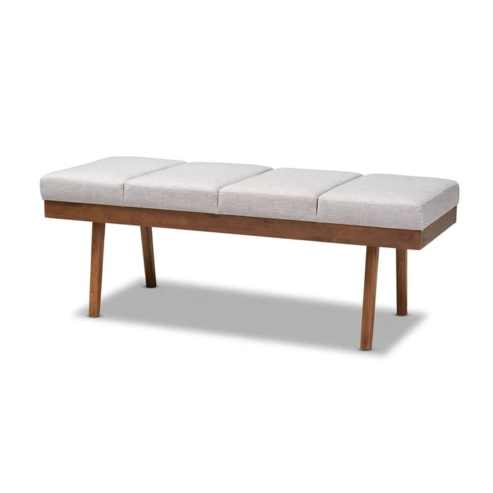 Shelinter Polyester Upholstered Bench - Wooden Bazar