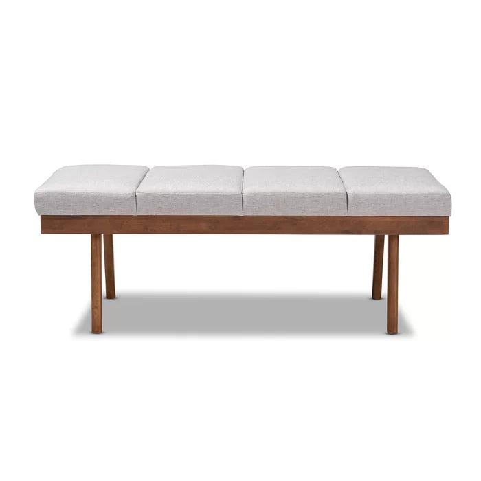 Shelinter Polyester Upholstered Bench - Wooden Bazar