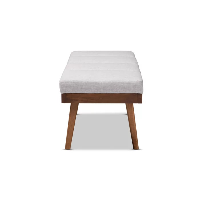 Shelinter Polyester Upholstered Bench - Wooden Bazar