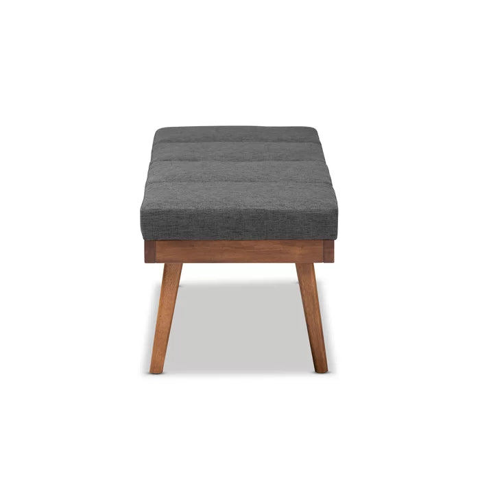 Shelinter Polyester Upholstered Bench - Wooden Bazar
