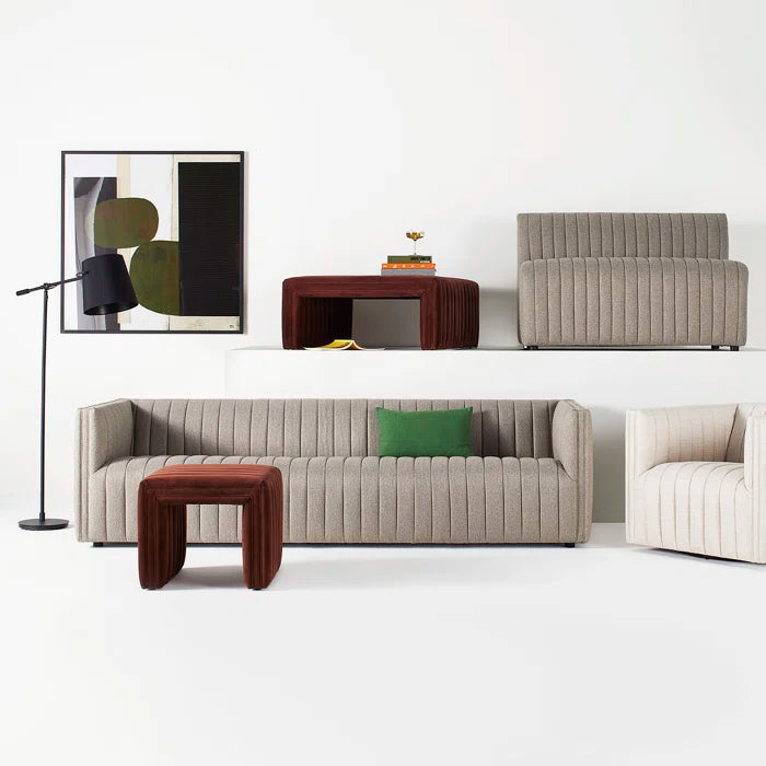 Vartul Upholstered Bench - Wooden bazar