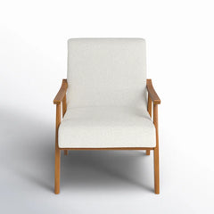 Kakoon Modern Upholstered Armchair - Wooden Bazar