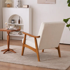 Kakoon Modern Upholstered Armchair - Wooden Bazar