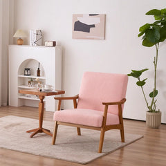 Kakoon Modern Upholstered Armchair - Wooden Bazar