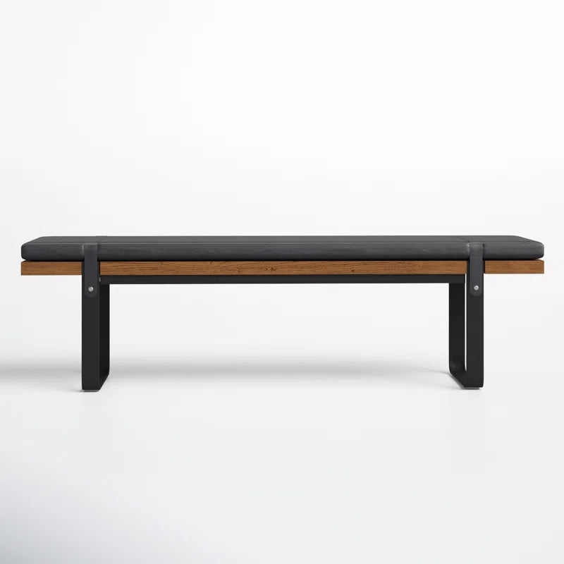 Kazkistan New Upholstered Bench - Wooden Bazar