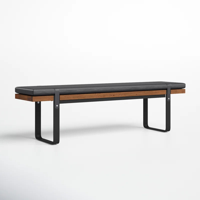 Kazkistan New Upholstered Bench - Wooden Bazar