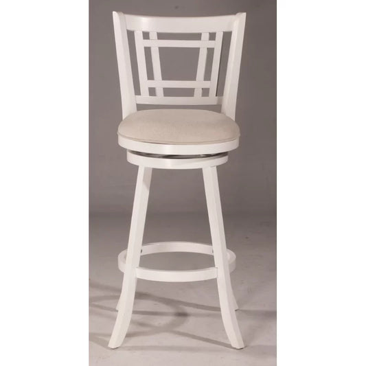 Bruningz Swivel Upholstered Counter and bar Stool