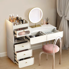 Buckey Elegant Fusion Wooden Vanity with Glass Cabinet