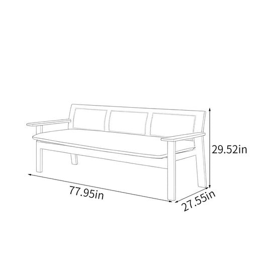 Imported Rattan Woven Sofa – Lightweight, Breathable & Durable