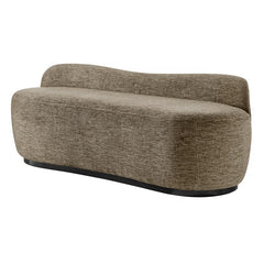 Zanz Polyester Upholstered Bench - Wooden Bazar