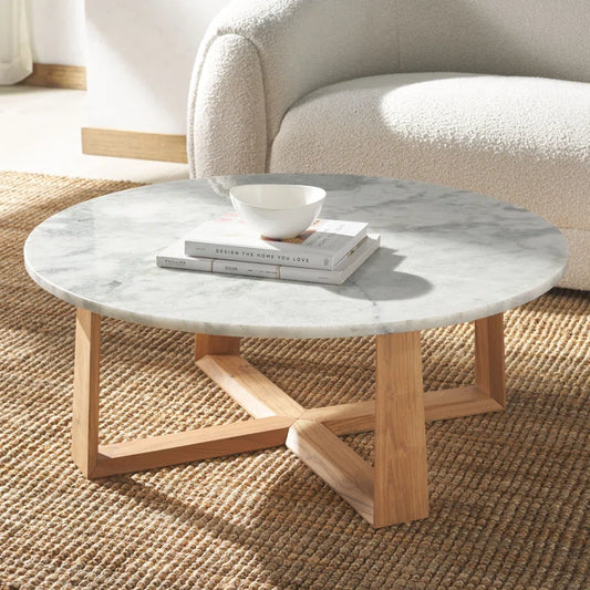 Cardelo Marble Top Coffee and center Table