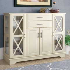 2 Drawer Sideboard – Stylish Wooden Storage Cabinet for Dining Room