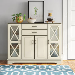 2 Drawer Sideboard – Stylish Wooden Storage Cabinet for Dining Room