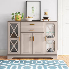 2 Drawer Sideboard – Stylish Wooden Storage Cabinet for Dining Room