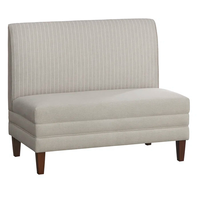 Shaaloon Polyester Upholstered Bench - Wooden Bazar
